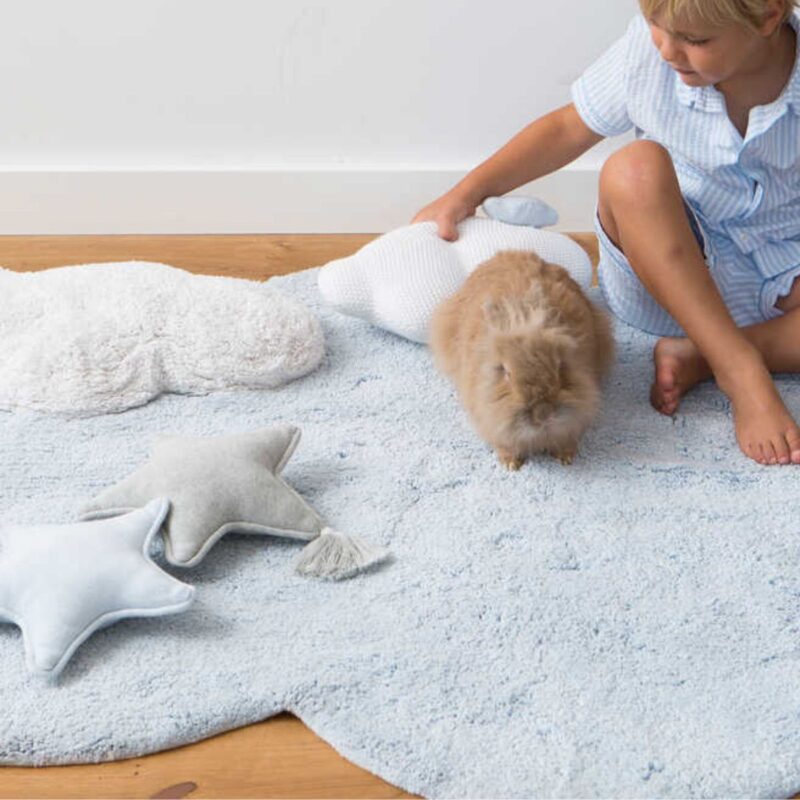 Washable Rug Puffy Dream Blue - Image 2