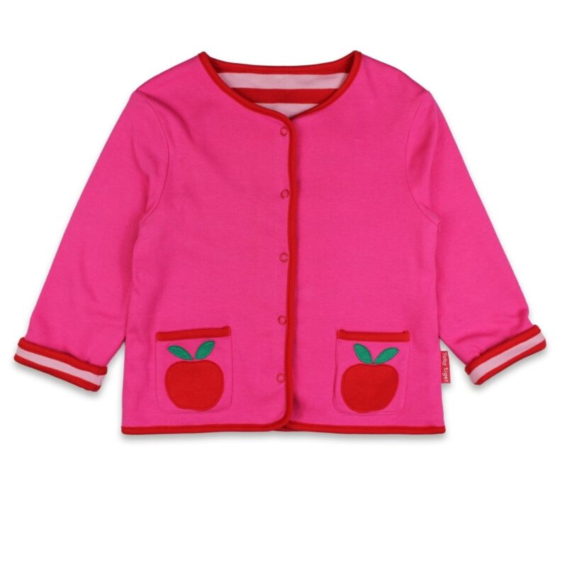 Organic Apple Applique Reversible Jacket