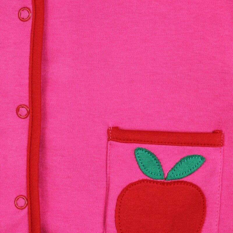 Organic Apple Applique Reversible Jacket - Image 2