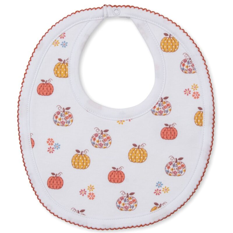 Patchwork Pumpkin Bib