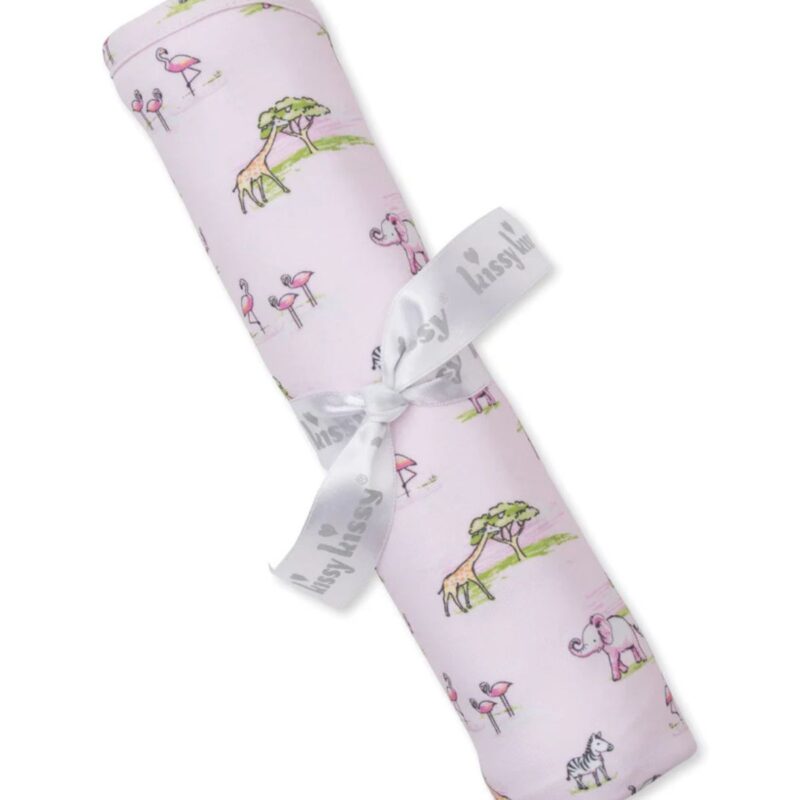 Pink Jungle Safari Blanket