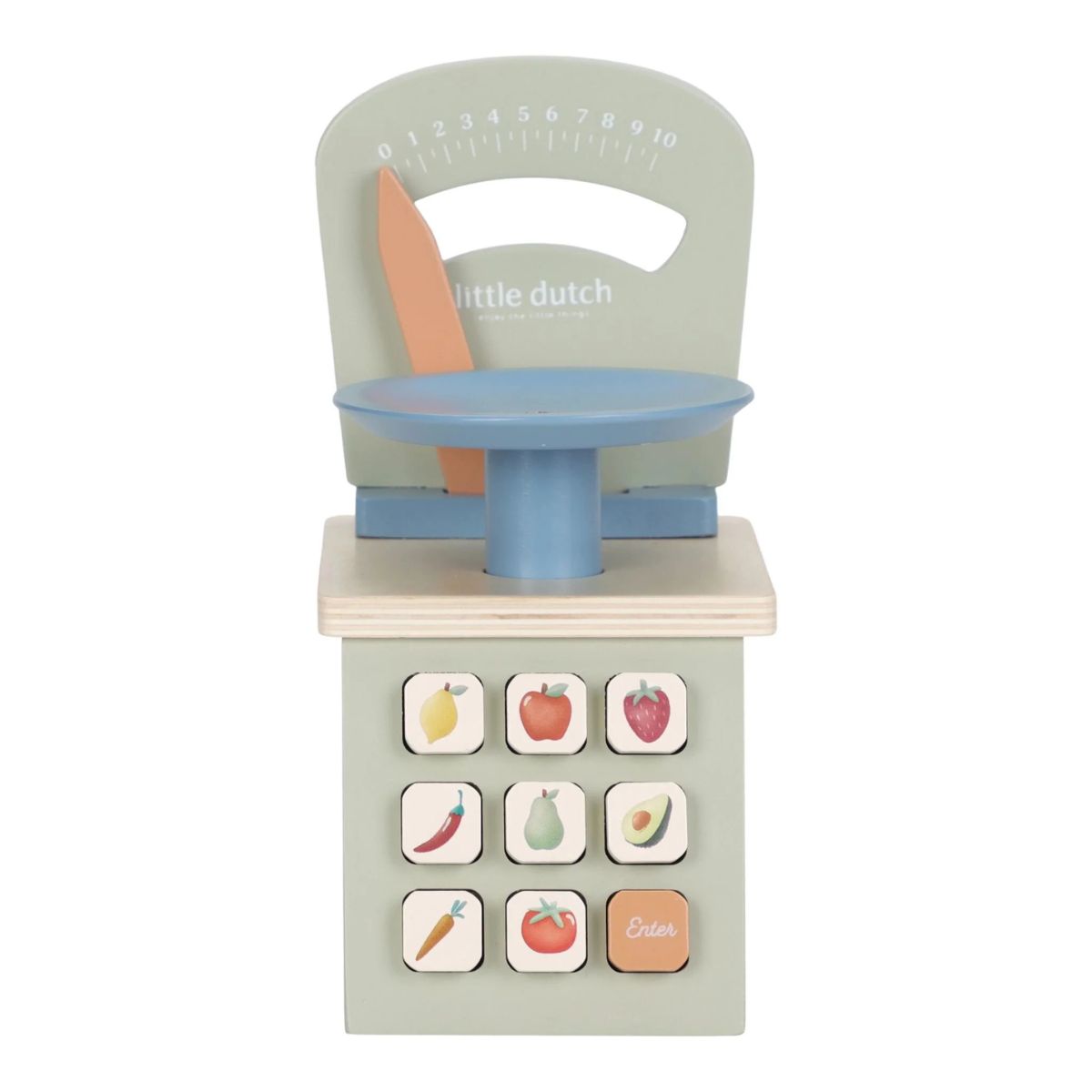 Wooden play scale - Green - Essentials