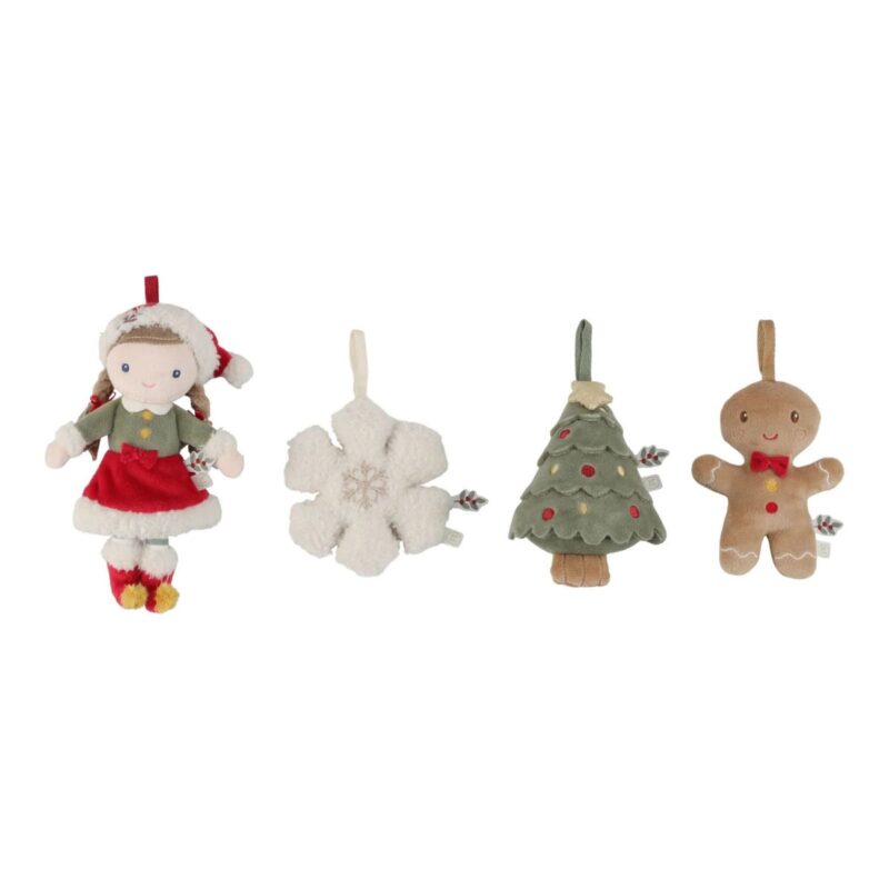 Rosa Christmas tree elements