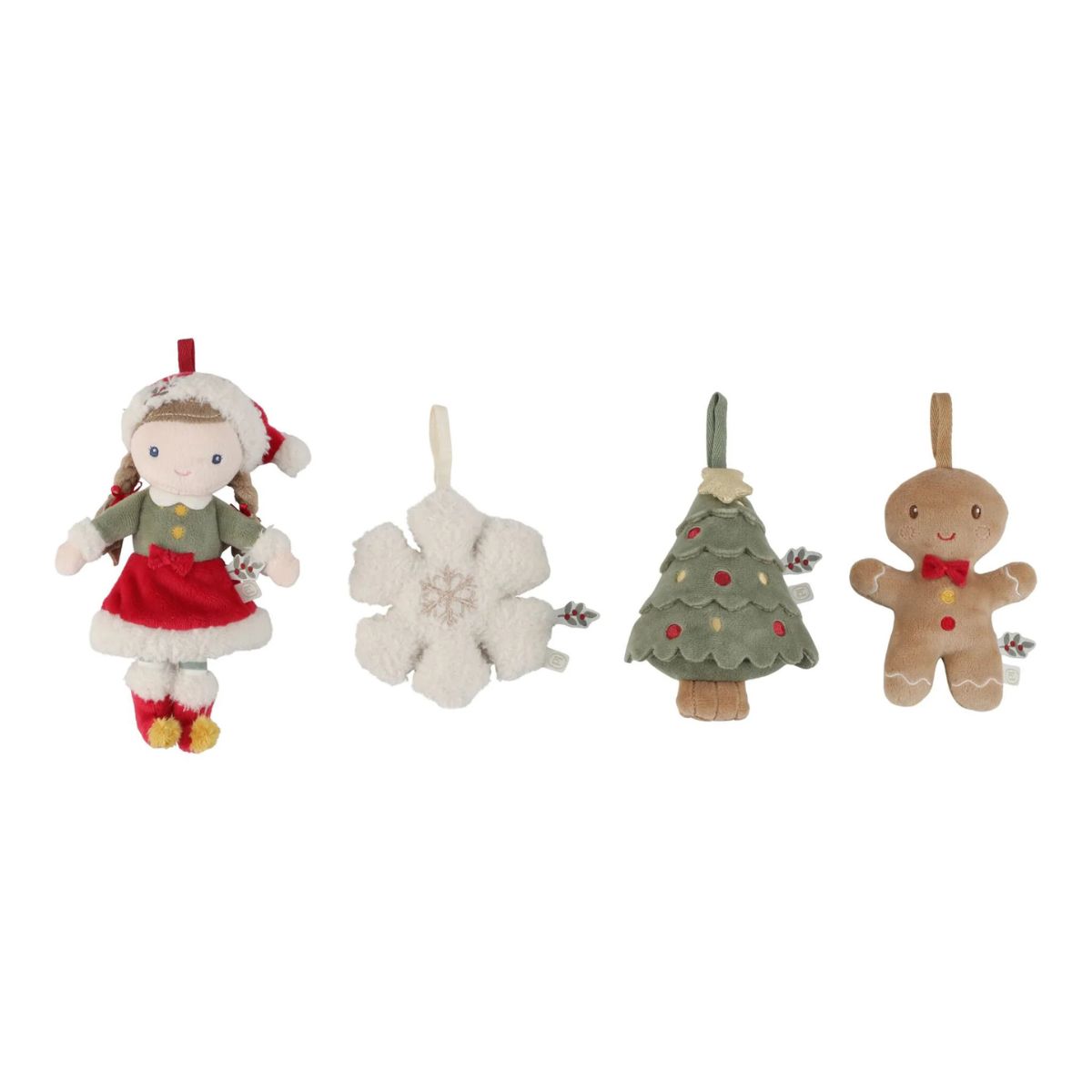 Rosa Christmas tree elements