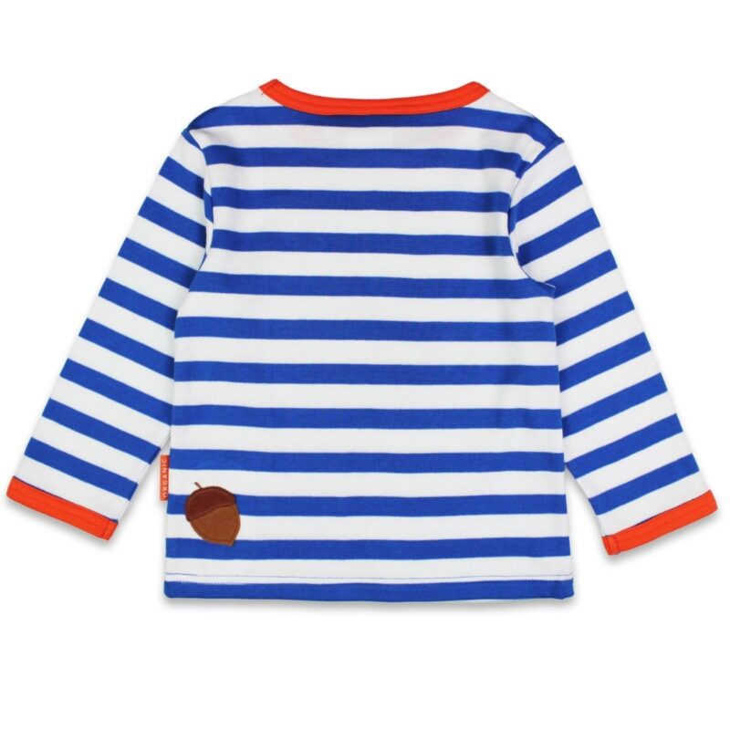 Organic Squirrel Applique Long-Sleeved T-Shirt - Image 2