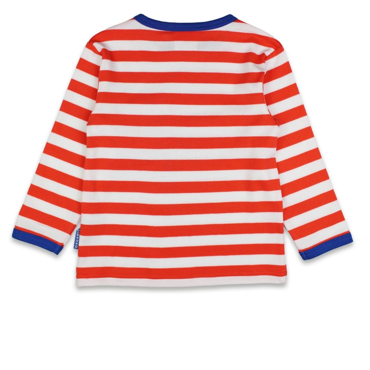 Organic Squirrel Pocket Applique Long Sleeved T-Shirt - Image 2