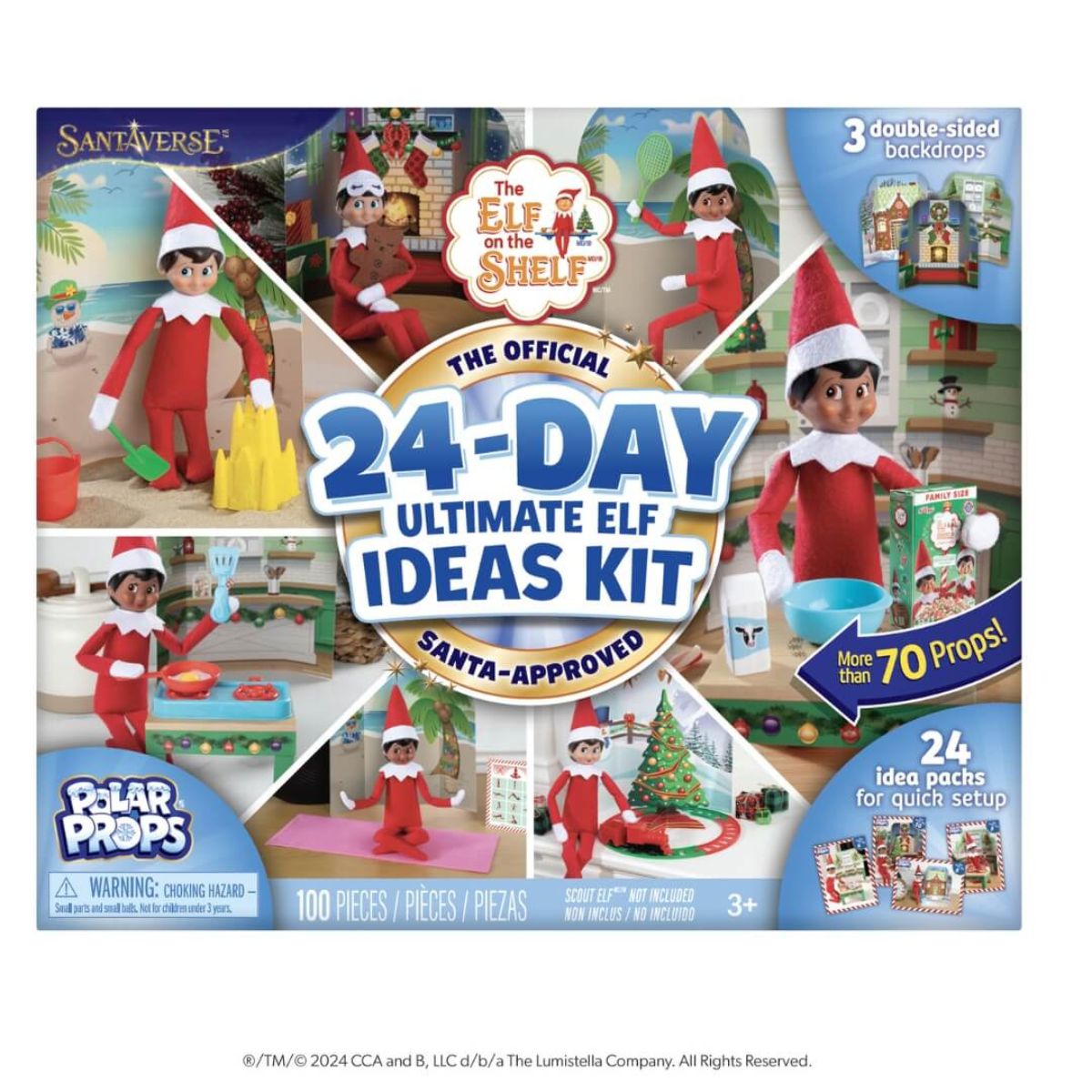 The Elf on the Shelf Polar Props 24-Day Ultimate Elf Ideas Kit
