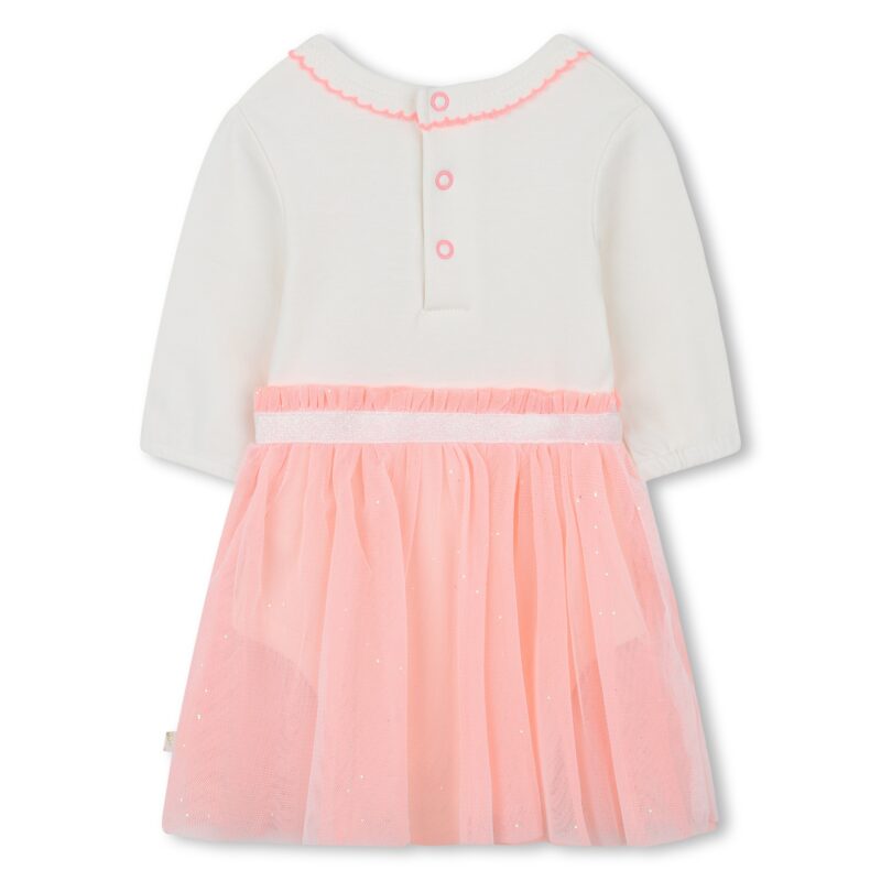 Pink Tulle Bodysuit Dress - Image 2