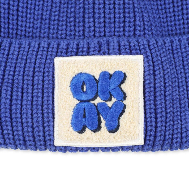 Blue Knitted Hat - Image 2