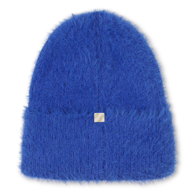 Blue Knitted Beanie - Image 2