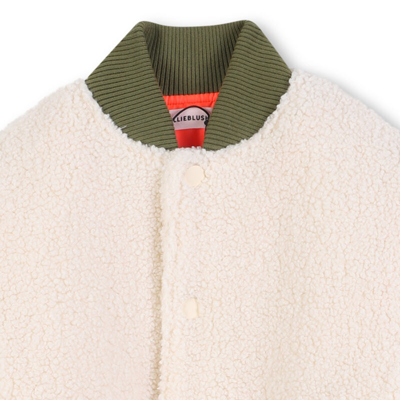 Faux-Shearling Bomber Jacket - Image 3
