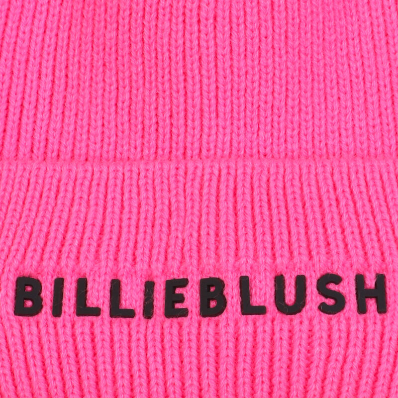 Pink Knitted Beanie - Image 3