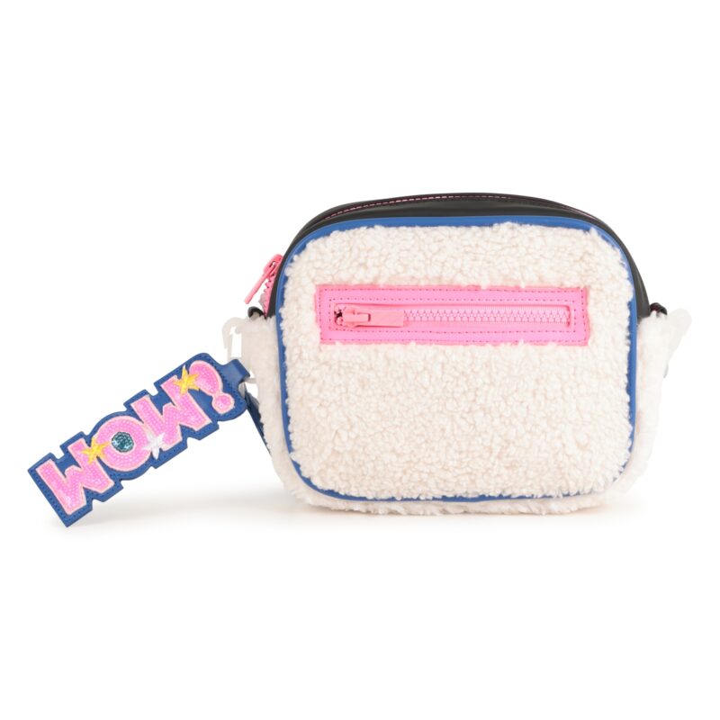 Multicolored girl's handbag in polyester