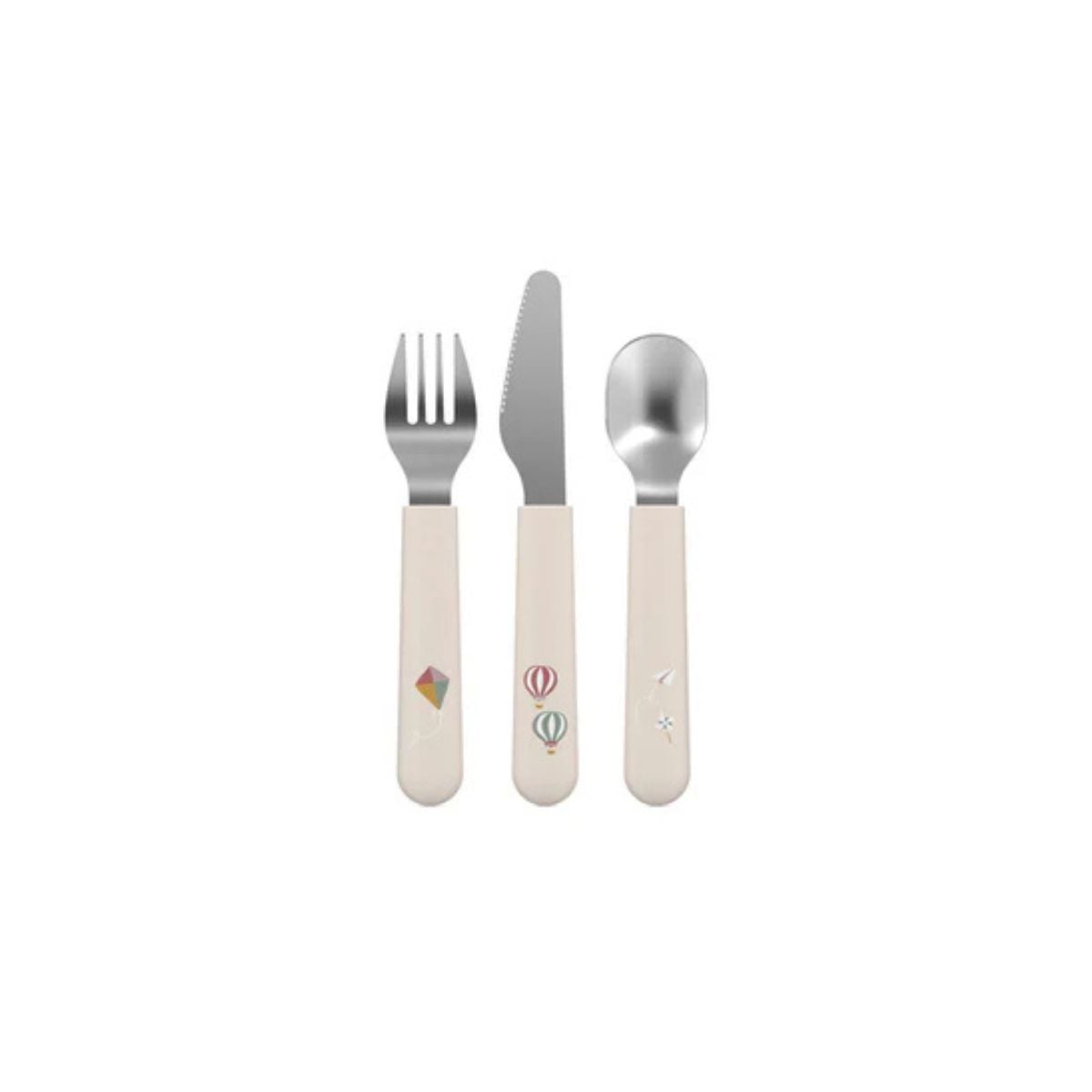Children's cutlery set mio 3 pcs - sunshine & rainbow