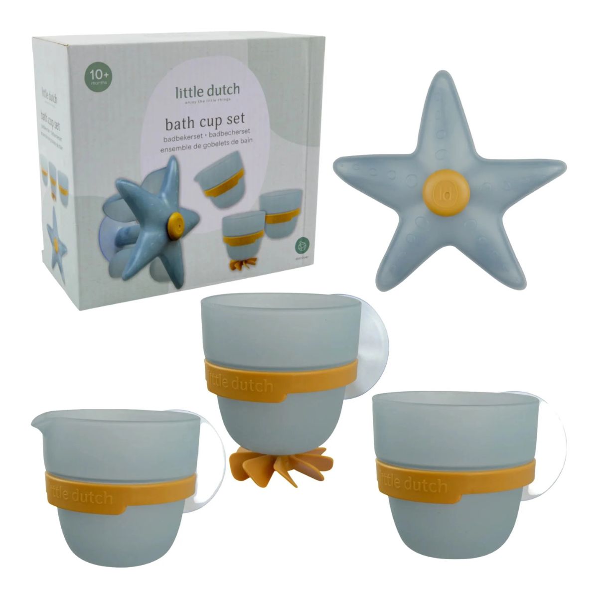 Bath Play Cups Starfish