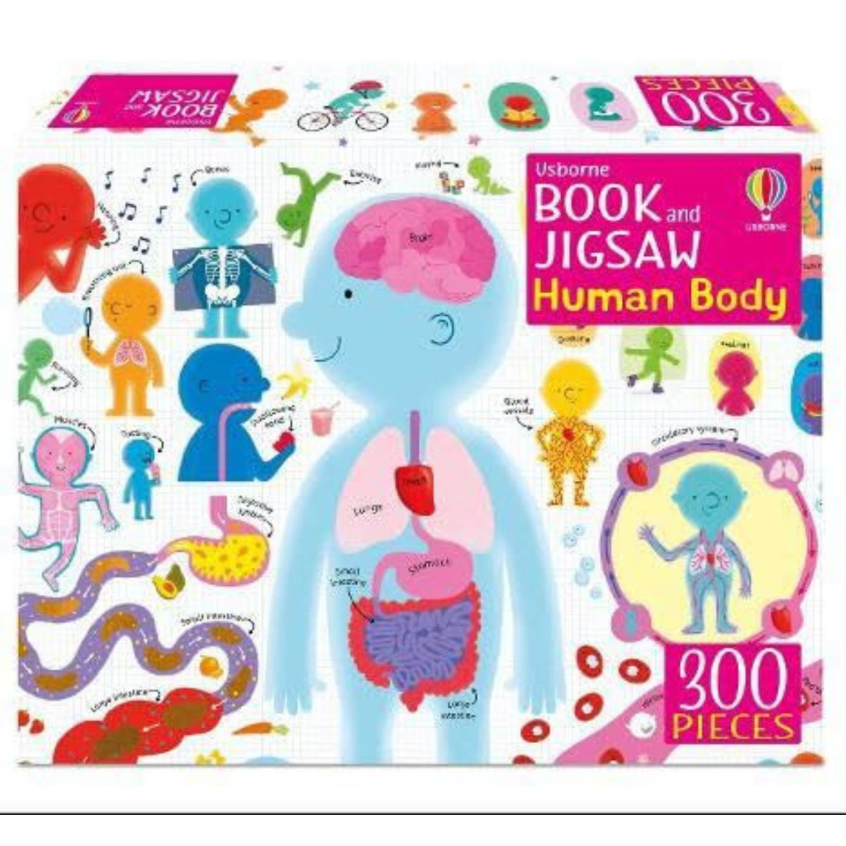 Usborne Book And Jigsaw: Human Body