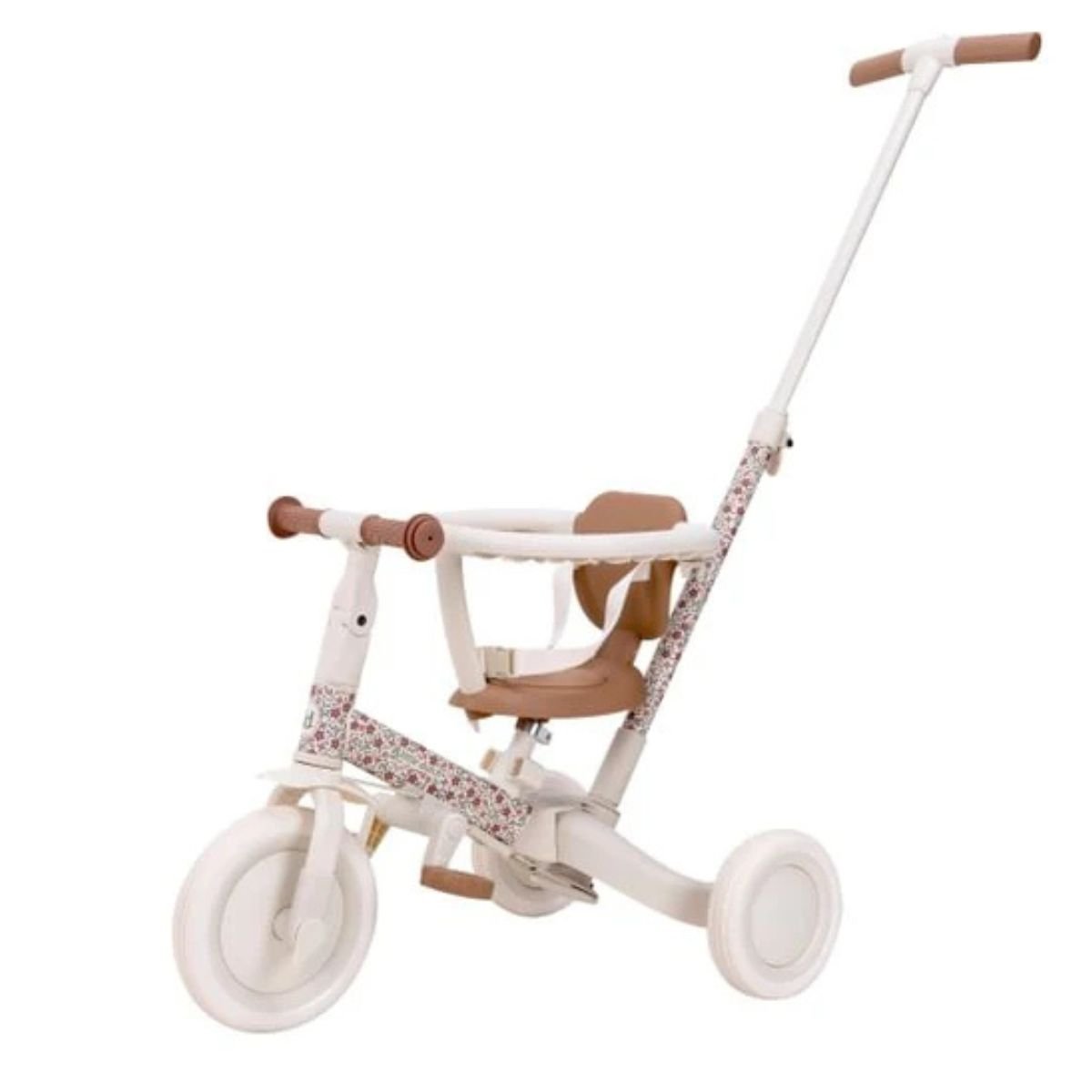 4 in 1 Tricycle With Push Bar Sunny Flower - Image 2