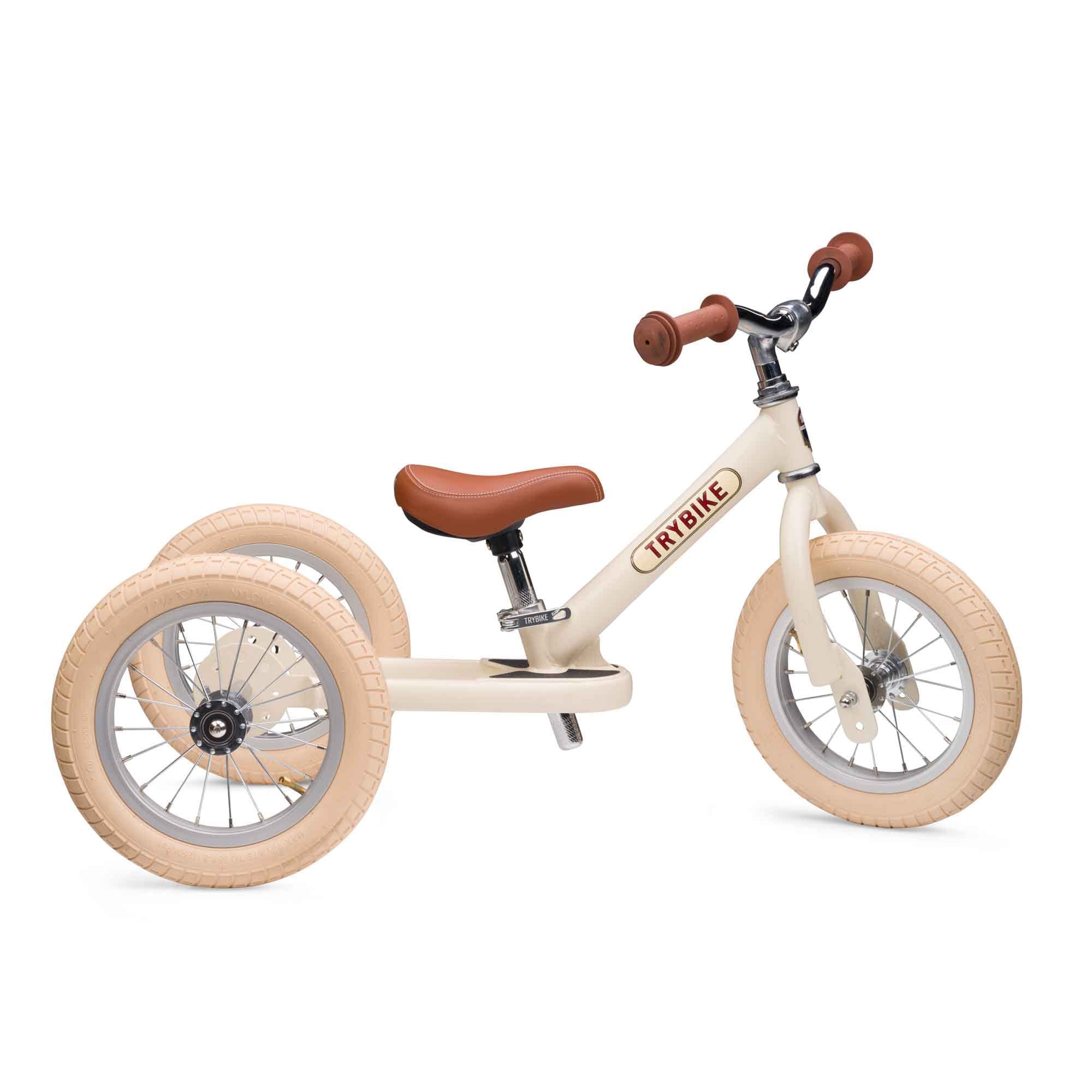 Convertible 2-in-1 Trike & Balance Bike - Vintage Cream