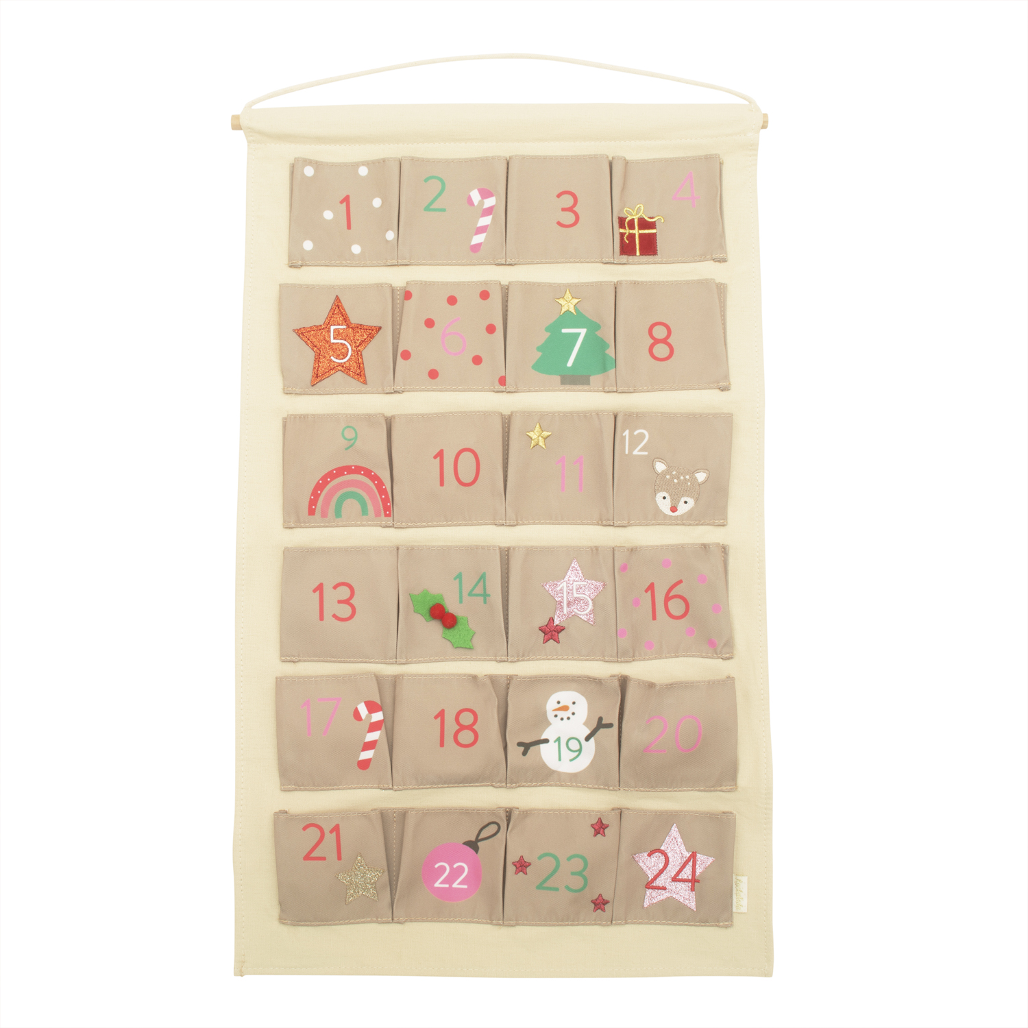 Jolly Christmas Reusable Advent Calendar