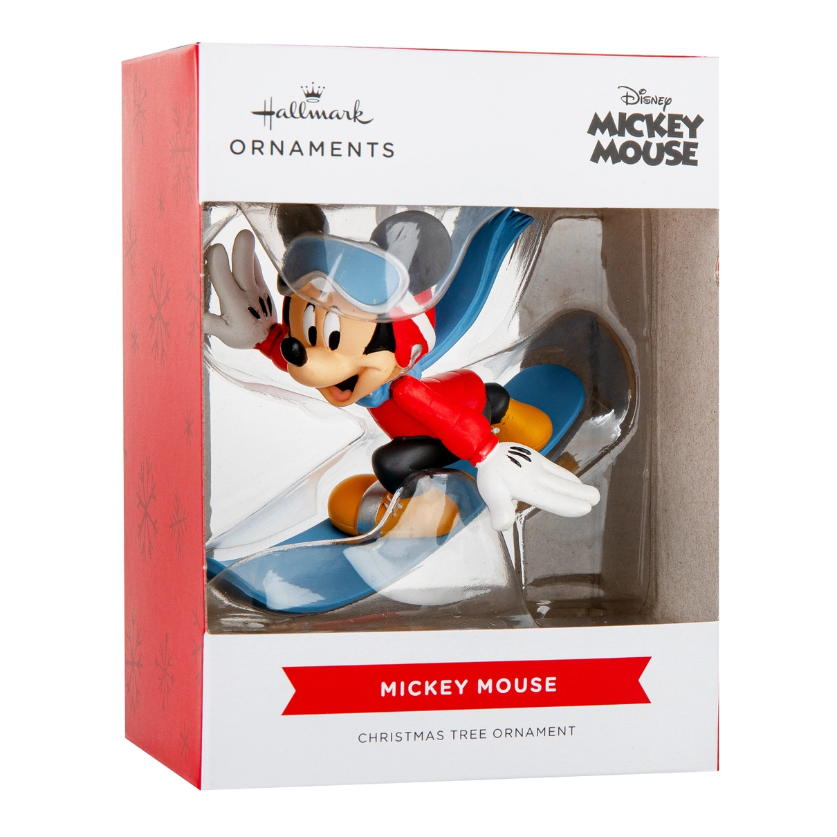 Collectable Disney - Mickey Mouse On Snowboard Ornament