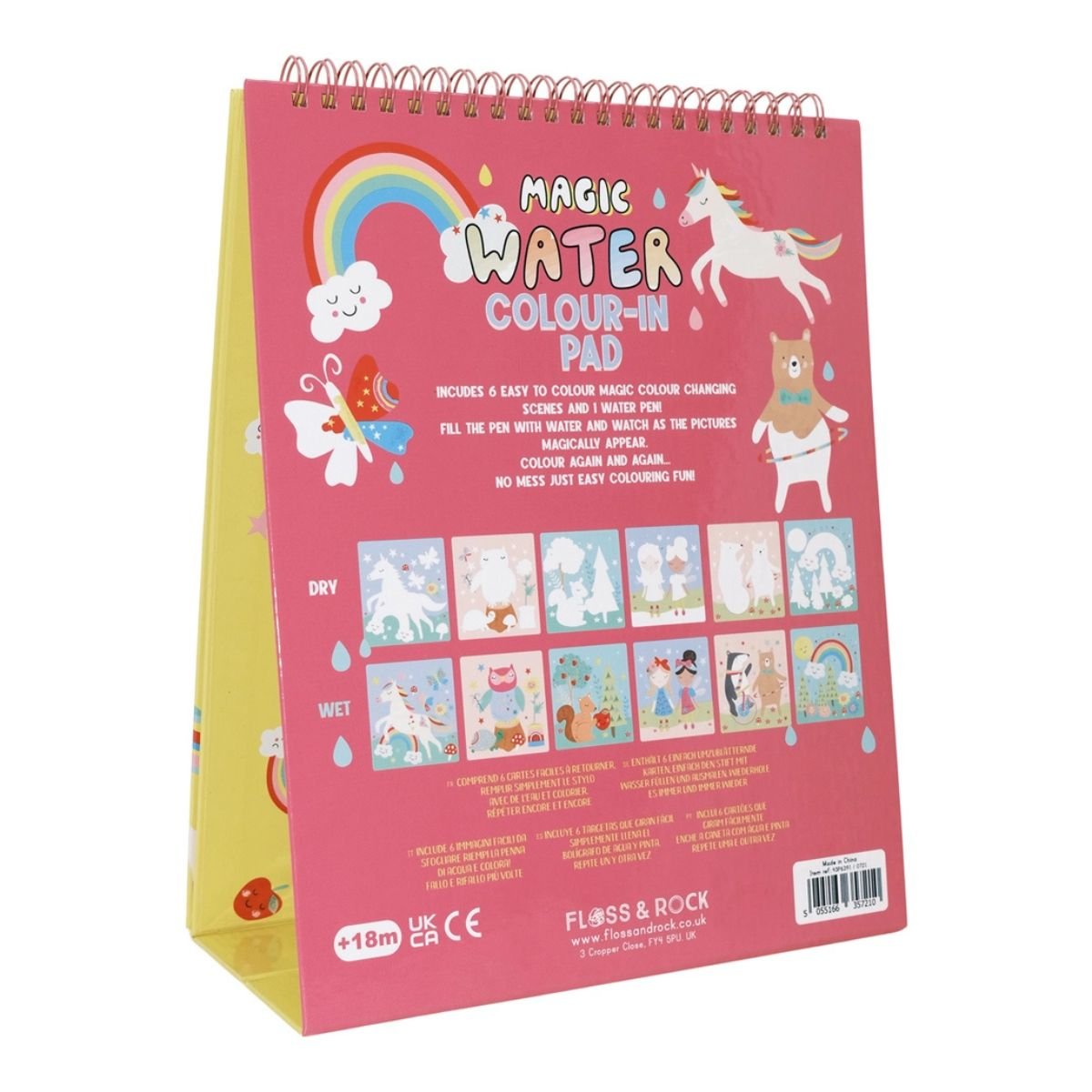 Magic Colour Changing Watercard Easel and Pen - Rainbow - Image 2