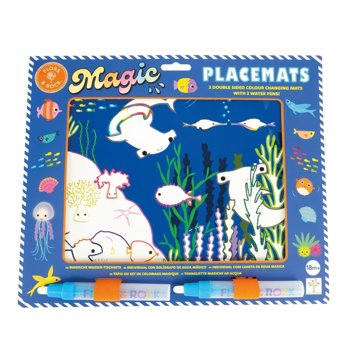 Magic Water Placemats - Ocean