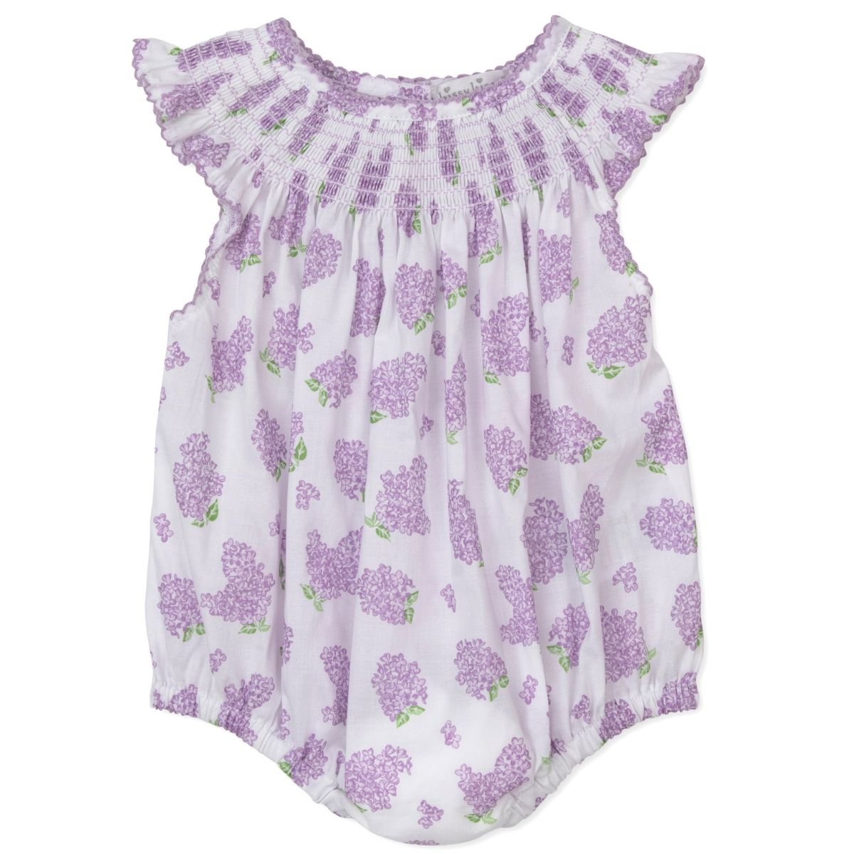 Love Lilac Smock Romper