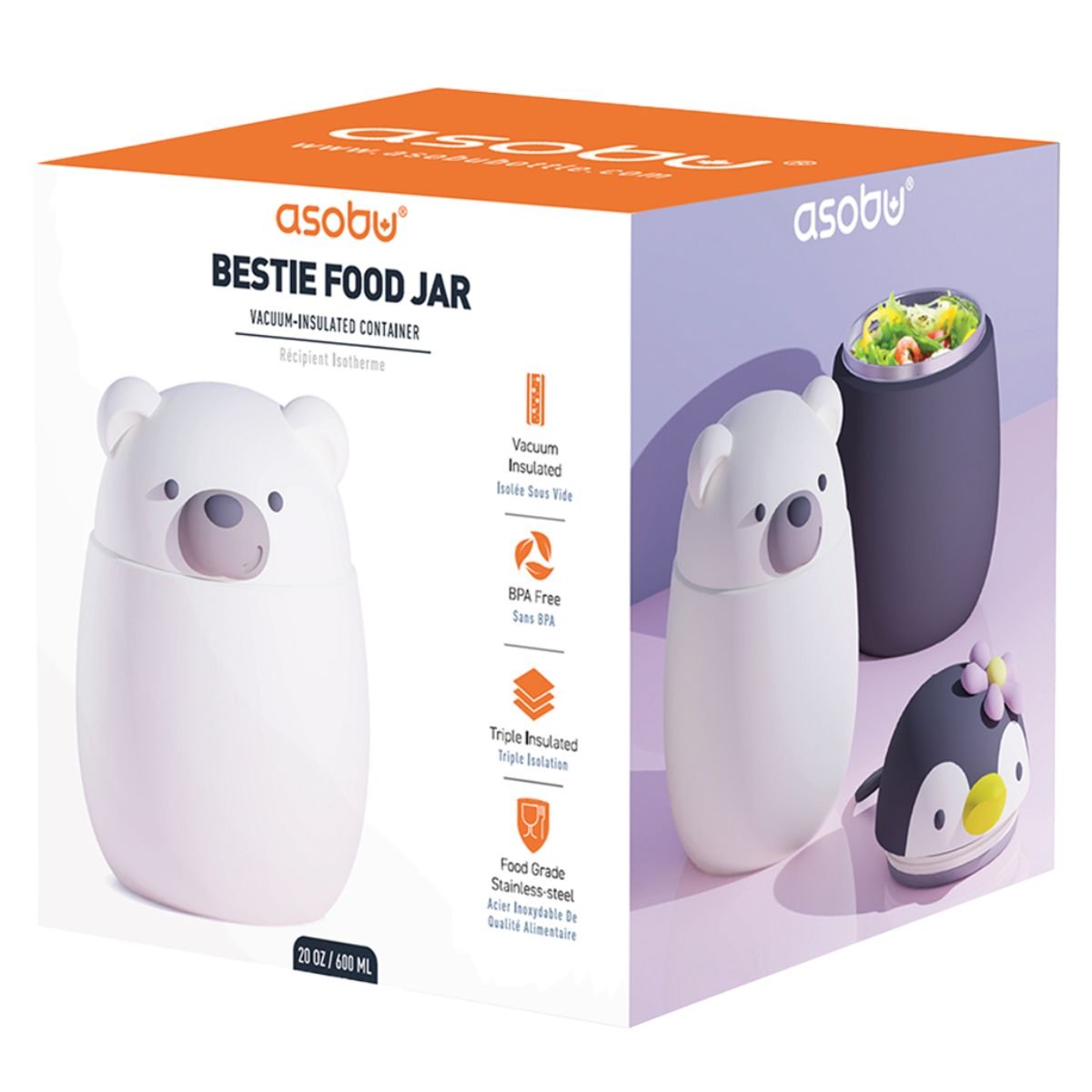 Insulated Food Container Penguin - Image 2