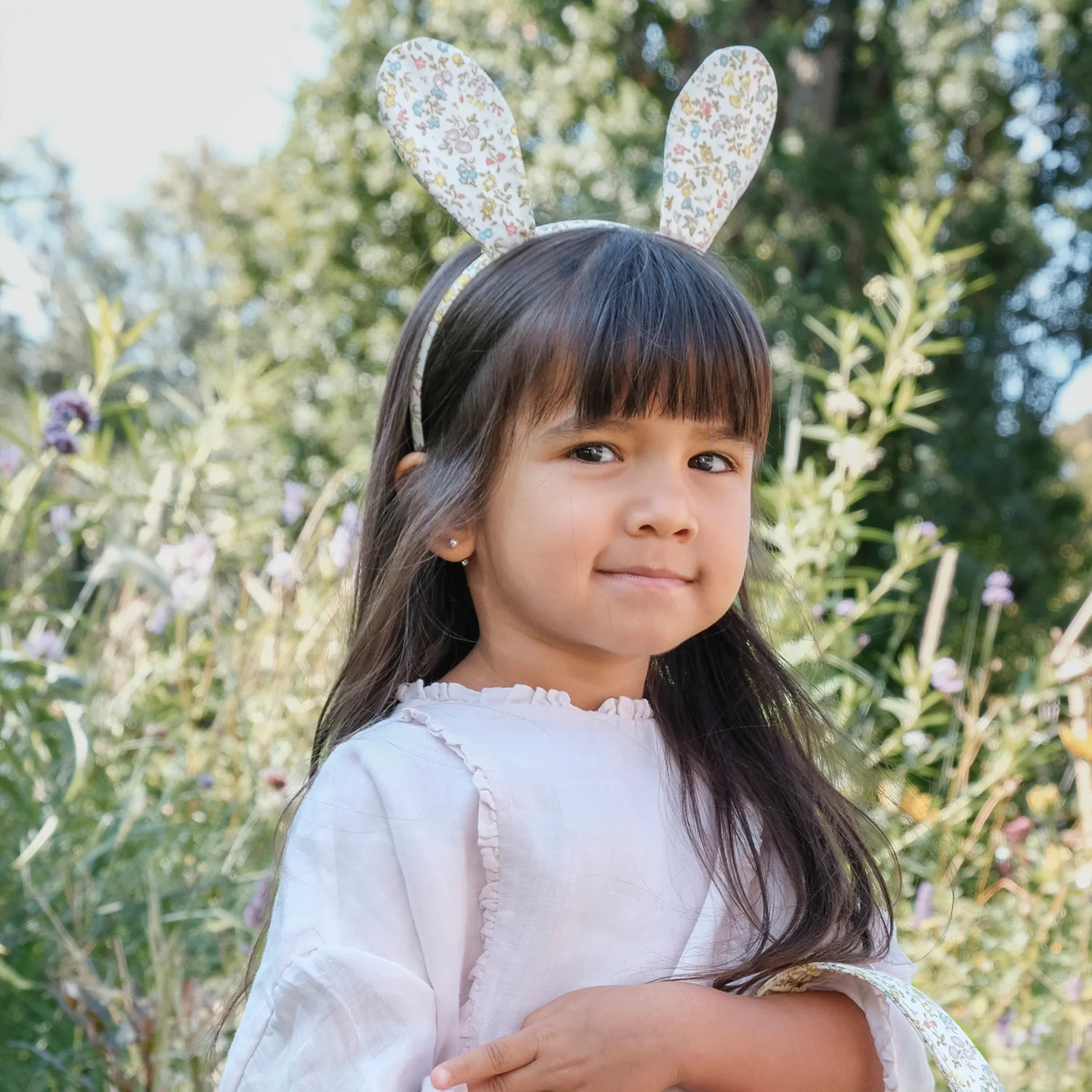 Petal Bunny Ears Headband - Image 2