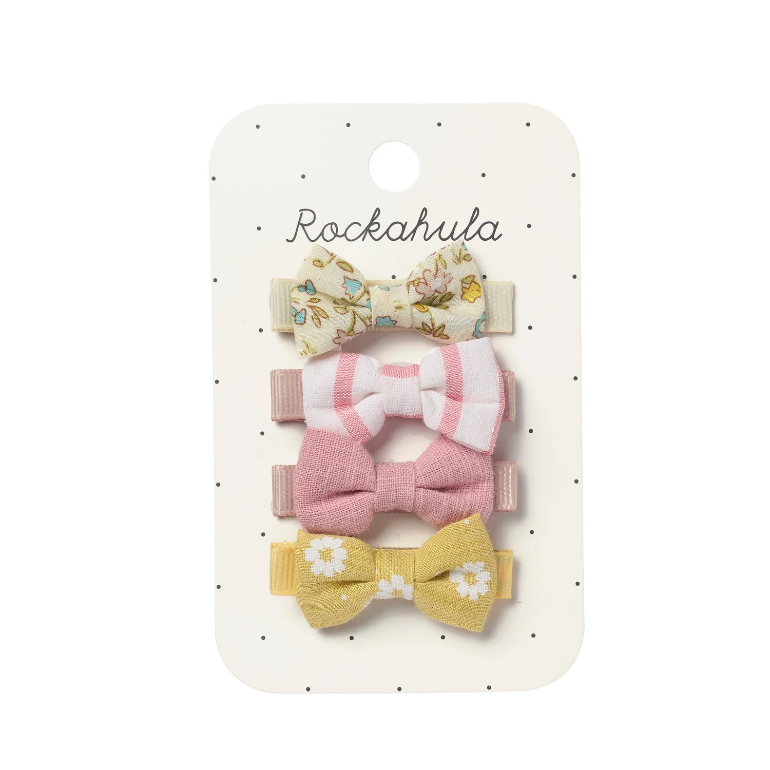 Petal Mini Bow Clip Set