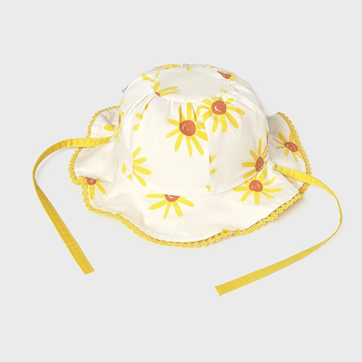 Reversible Yellow Daisy Hat