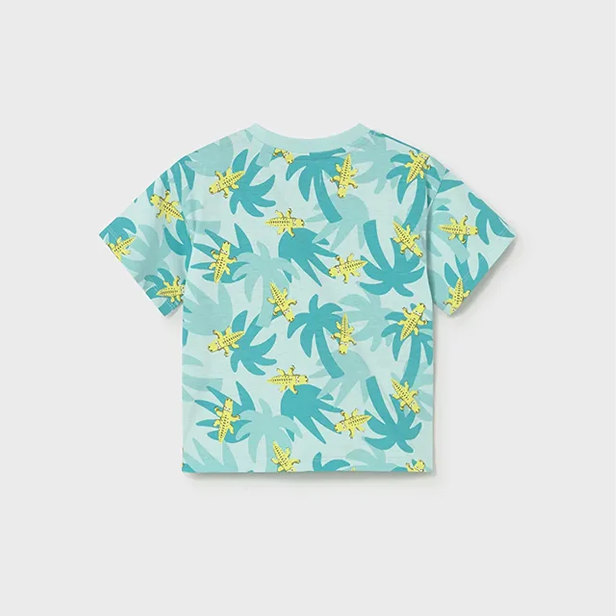 Palm Tree And Croc Short Sleeve T-shirt - Image 2