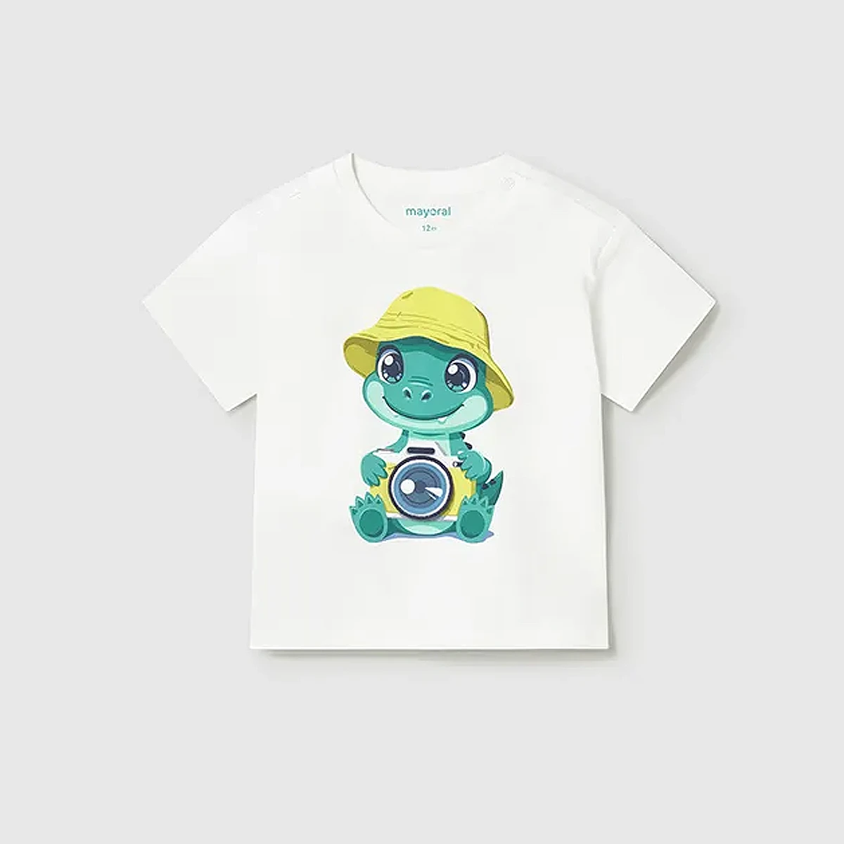 Shirt With Camera Applique