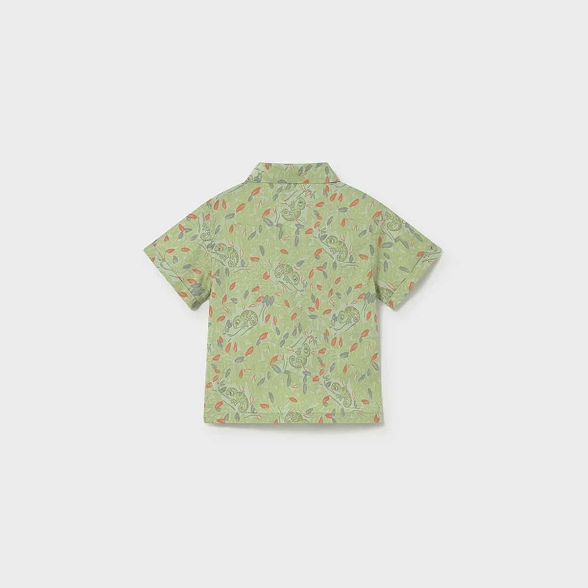 Lizard Green Button Shirt - Image 2