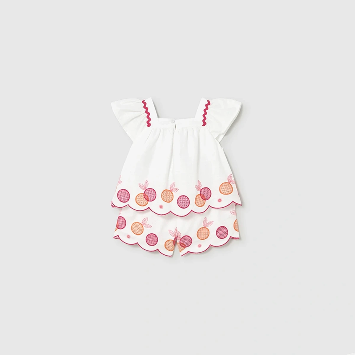 Embroidered Bermuda Set - Image 2