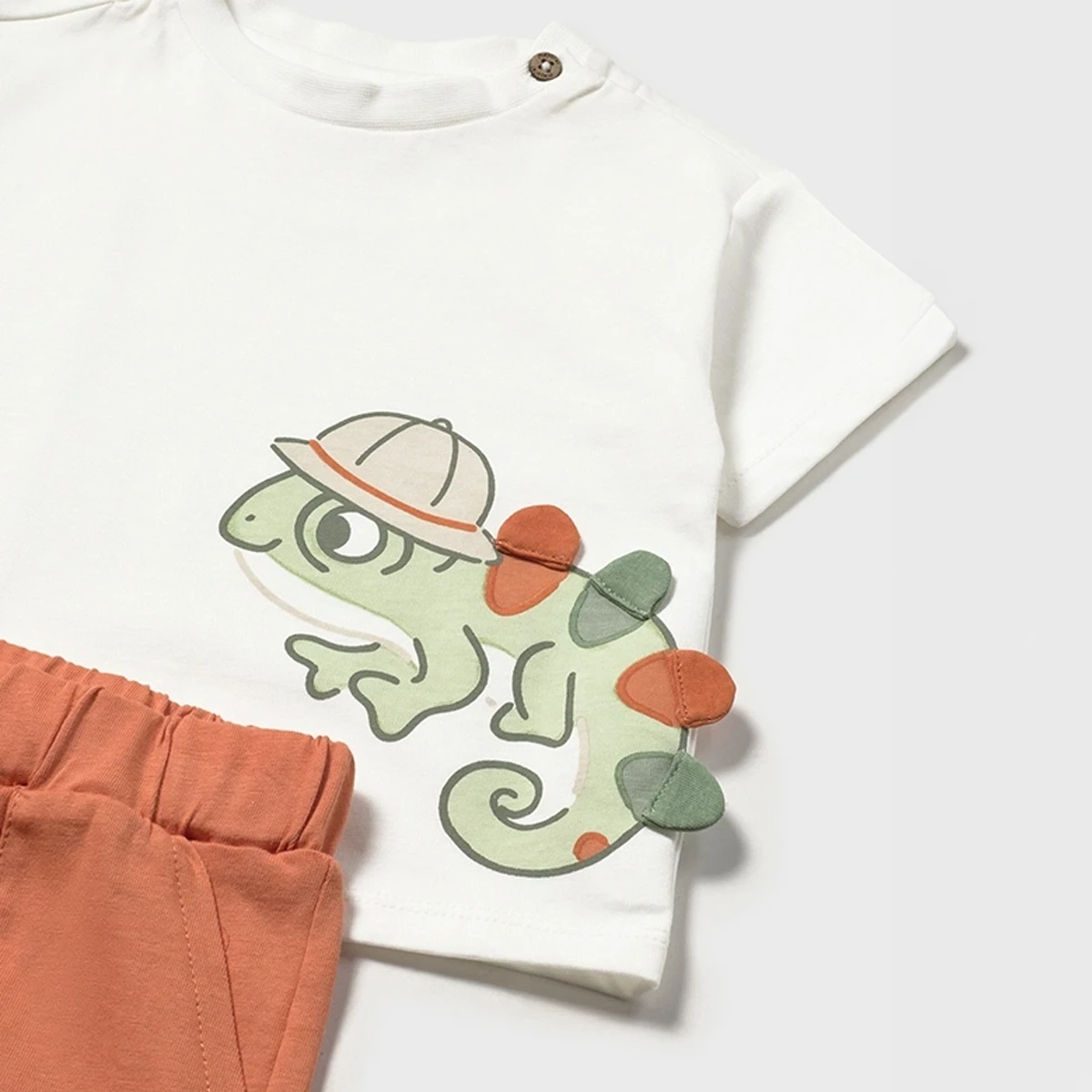 Baby knit trousers and interactive T-shirt set - Image 2