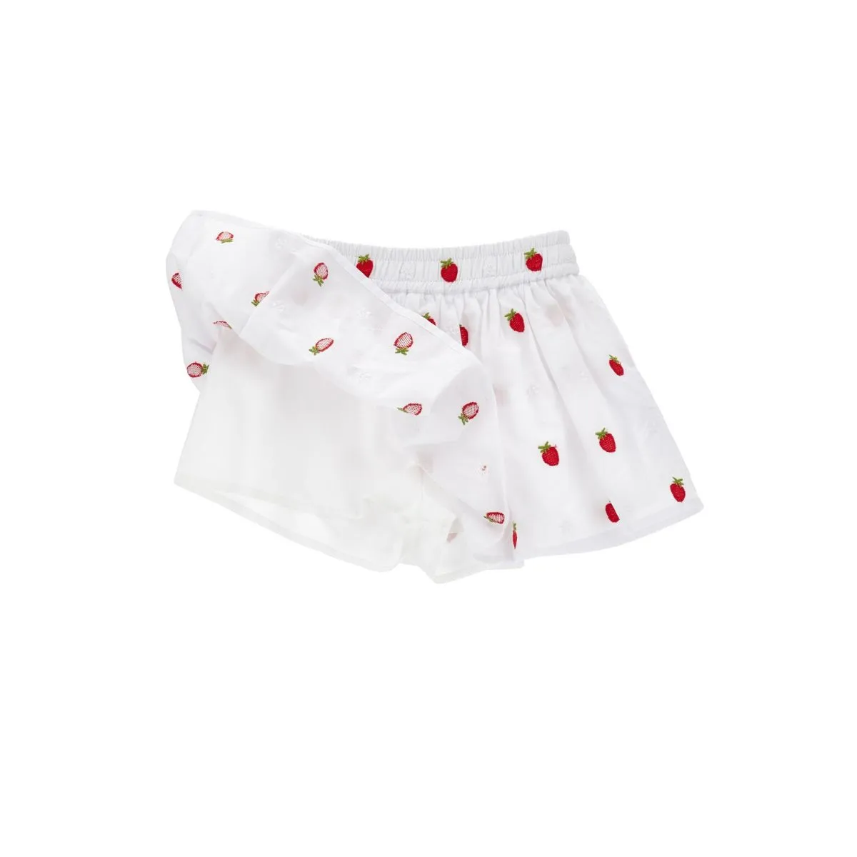 Strawberry Embroidery Shorts - Image 2