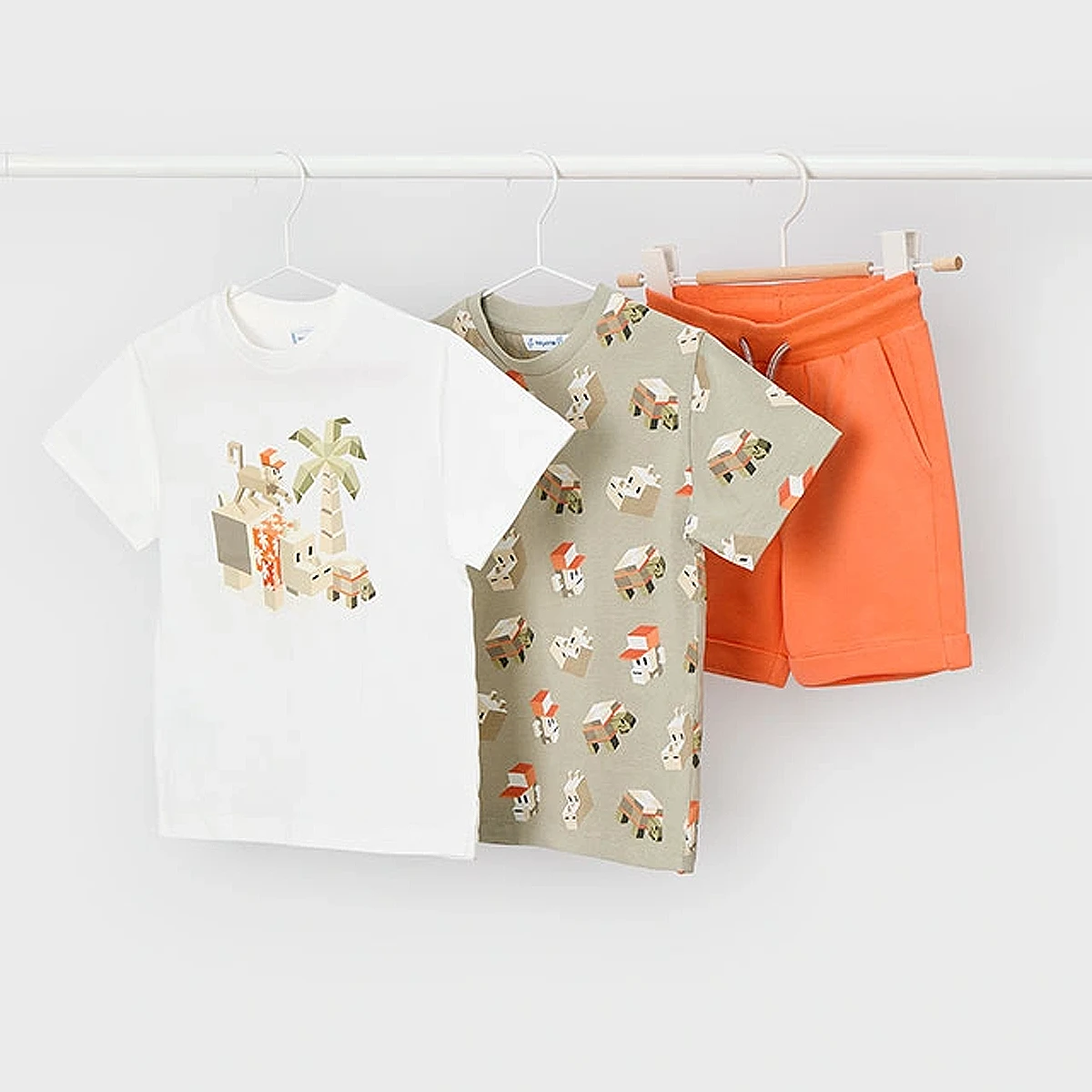 Jungle Fun 3-piece Shorts Set