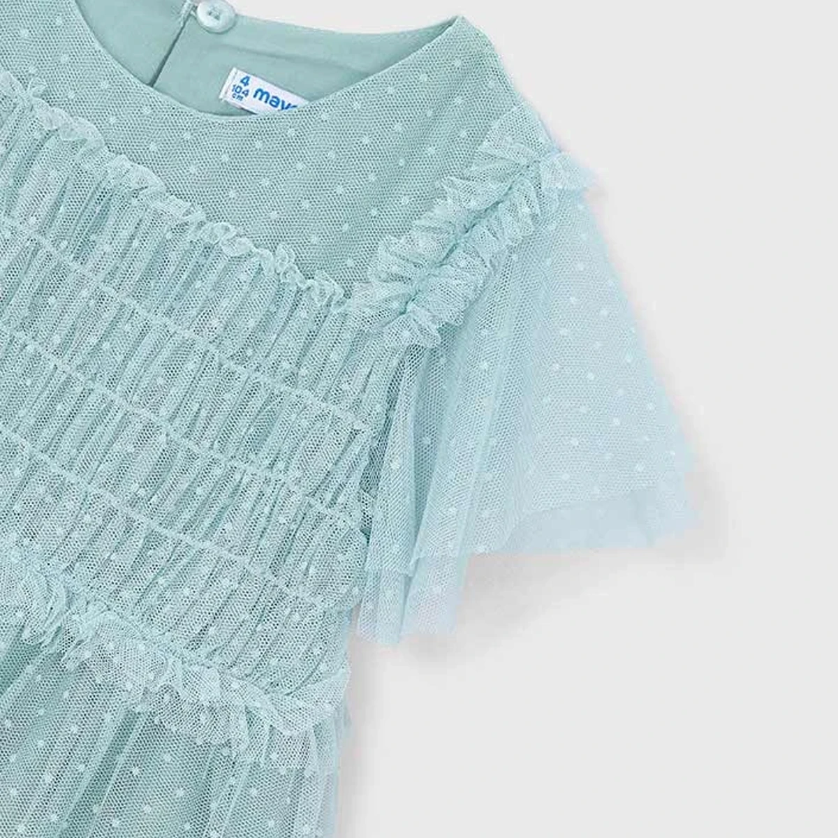 Tulle Plumeti Dress - Image 3