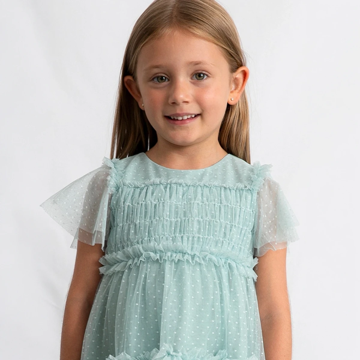 Tulle Plumeti Dress - Image 6