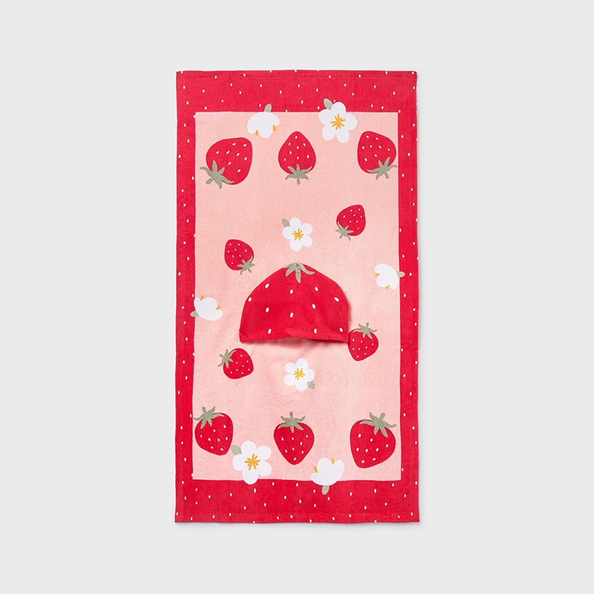 Strawberry Bath Towel