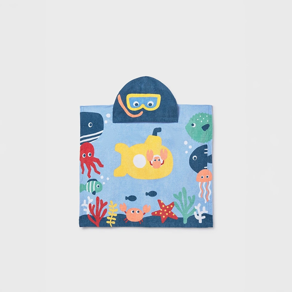 Sea Life Hooded Towel - Image 2