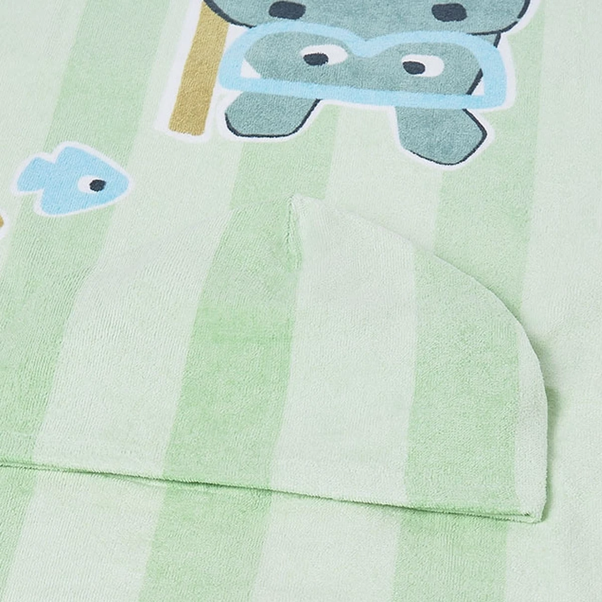 Croc And Hipo Hooded Towel - Image 3