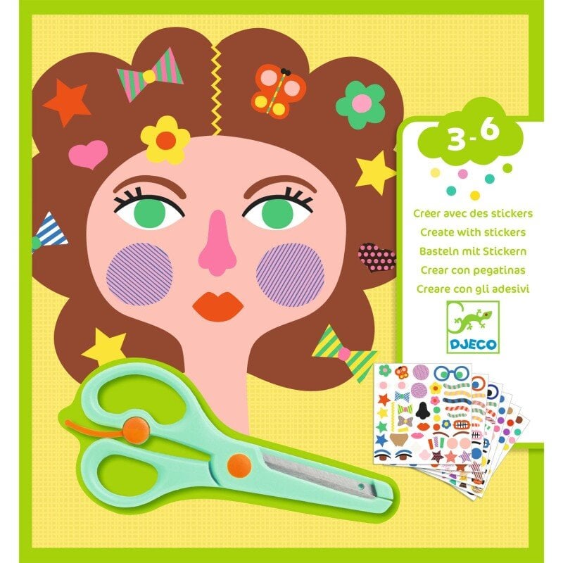 Create with Hair Salon Stickers