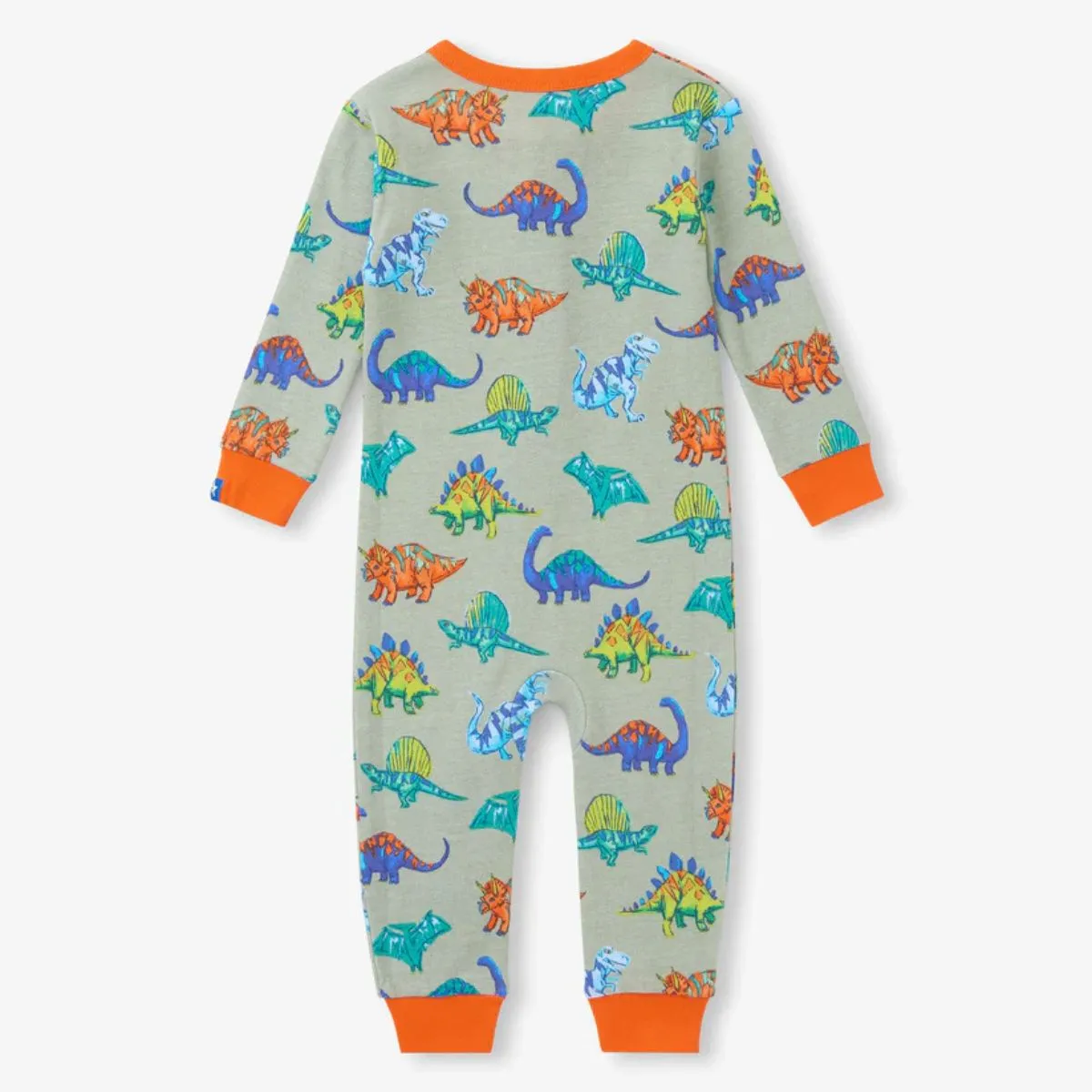 Baby Boys Dino Party Cotton Sleeper - Image 2