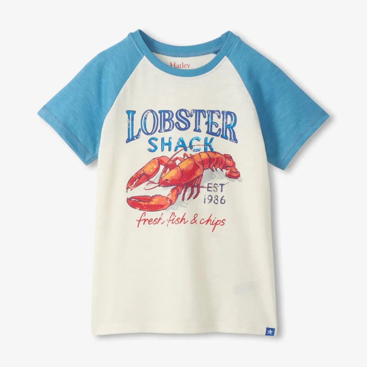 Boys Lobster Shack Raglan T-Shirt