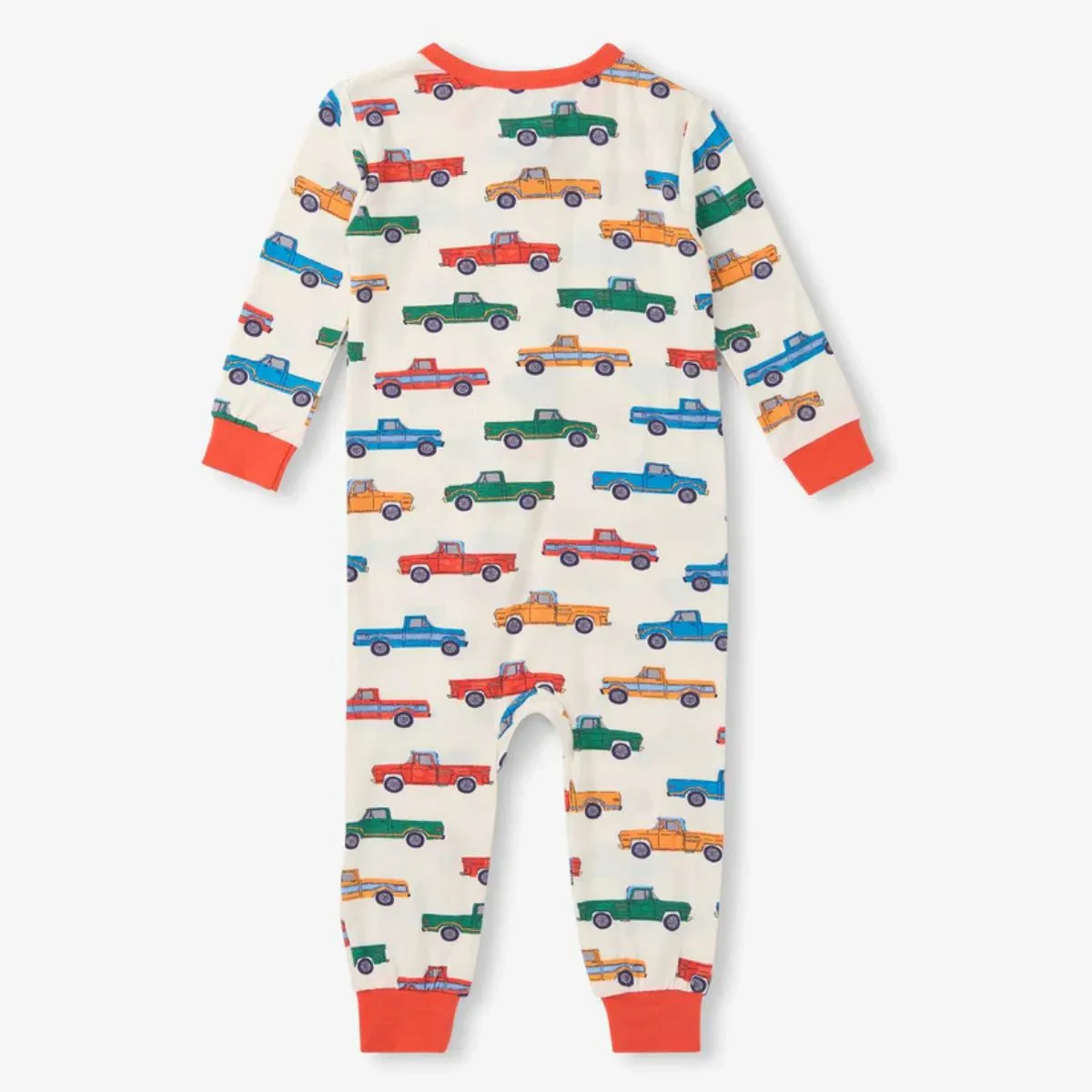 Baby Boys Trucks Bamboo Sleeper - Image 2