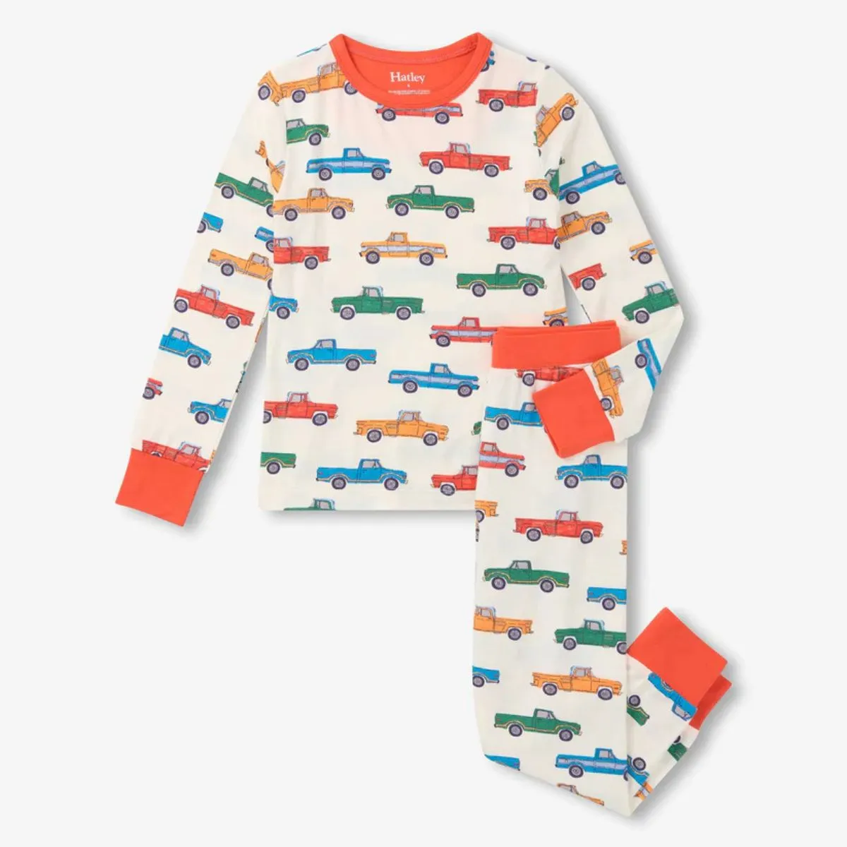 Boys Trucks Bamboo Pyjama Set
