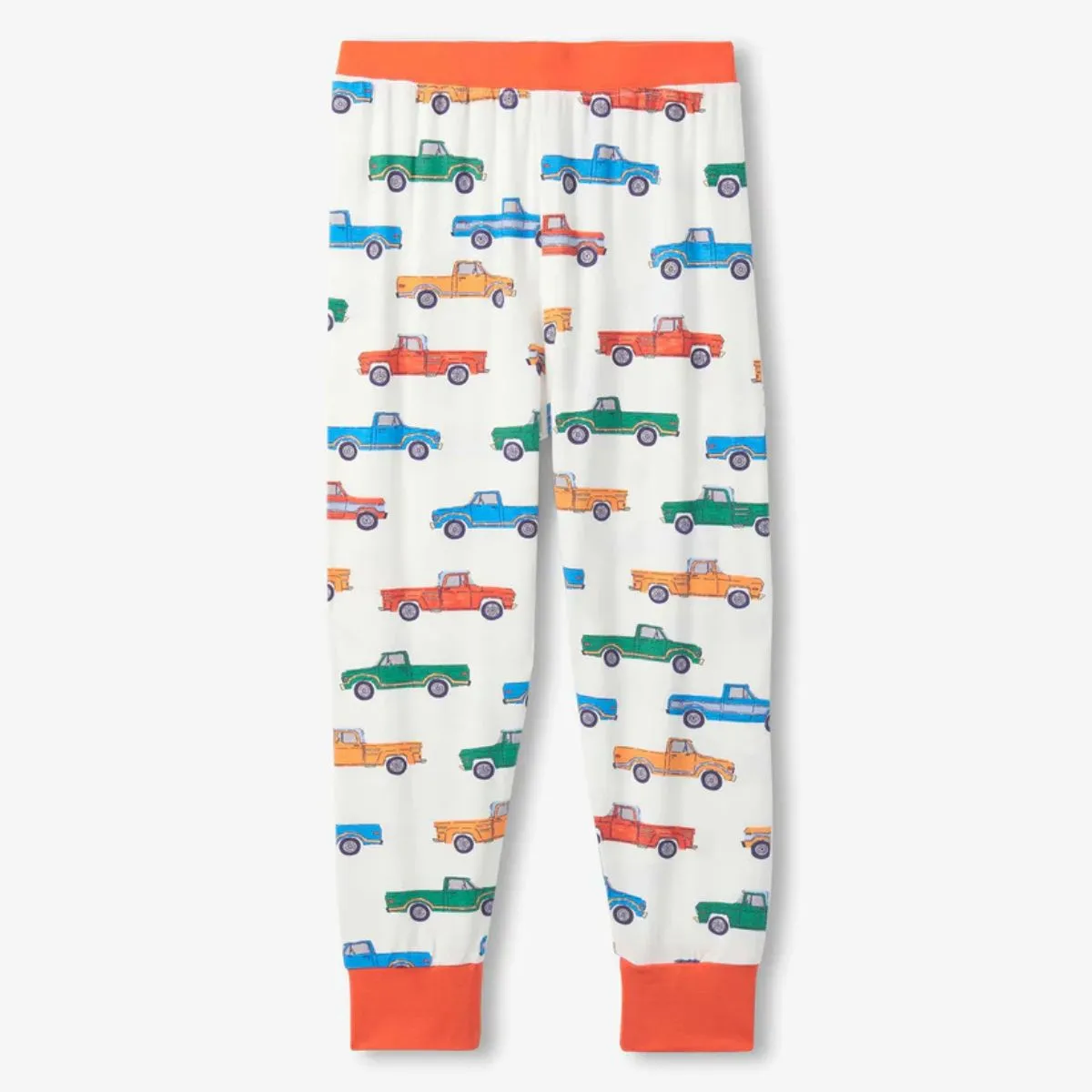 Boys Trucks Bamboo Pyjama Set - Image 3