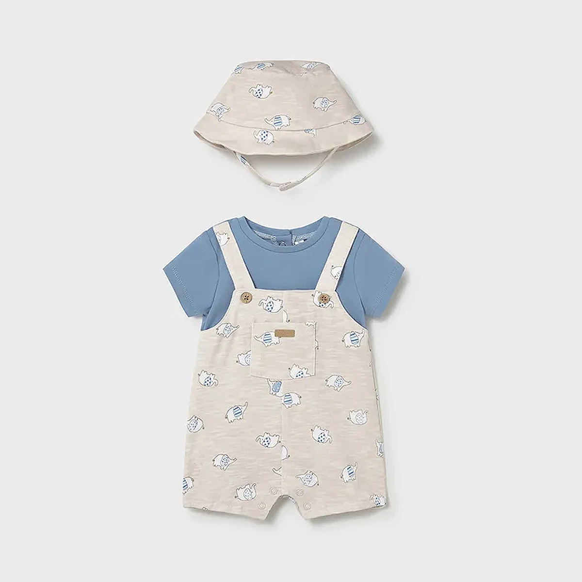 Dungaree with hat waves